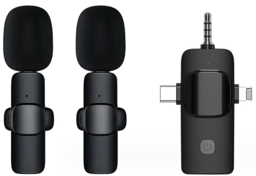 Bluetooth mini collar clip microphone
