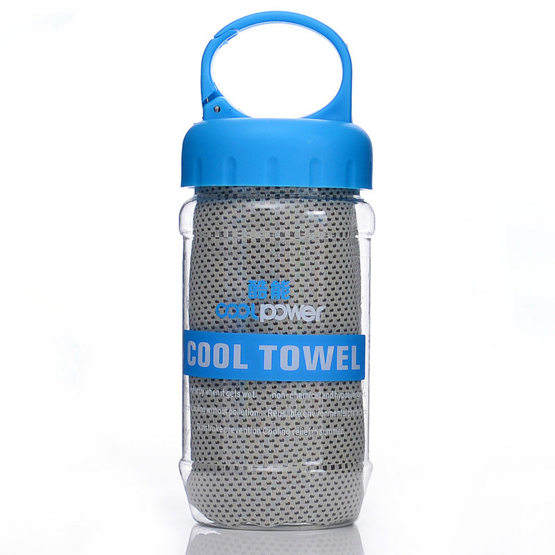 Instant cooling towel
