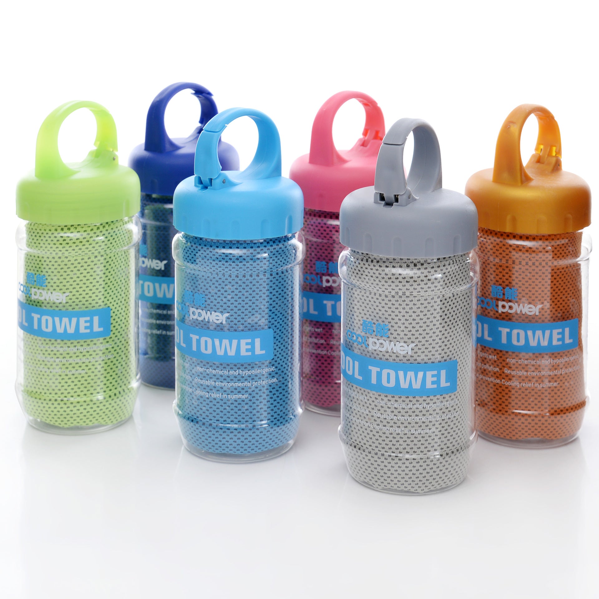 Instant cooling towel