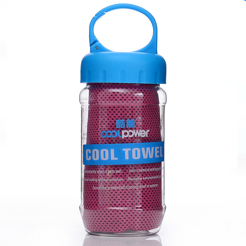 Instant cooling towel