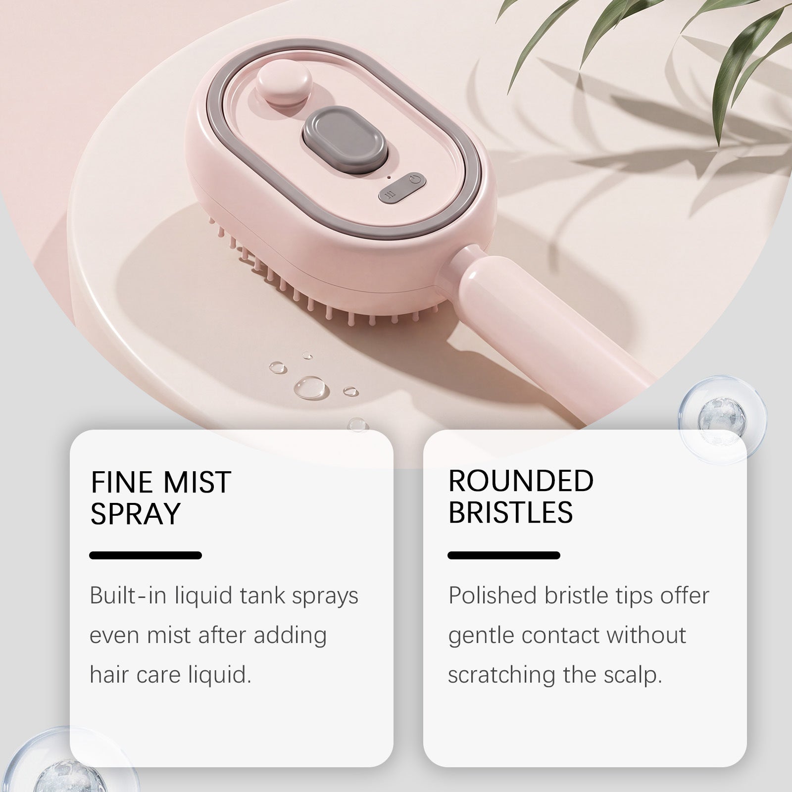 Electric Spray Massage Hair Comb