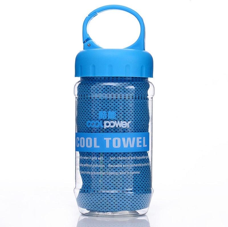 Instant cooling towel