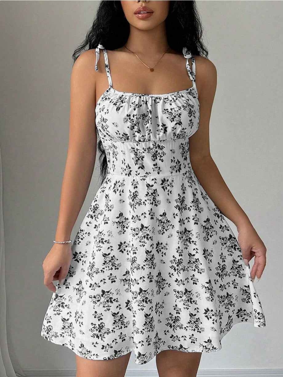 Summer Floral  Mini Dress