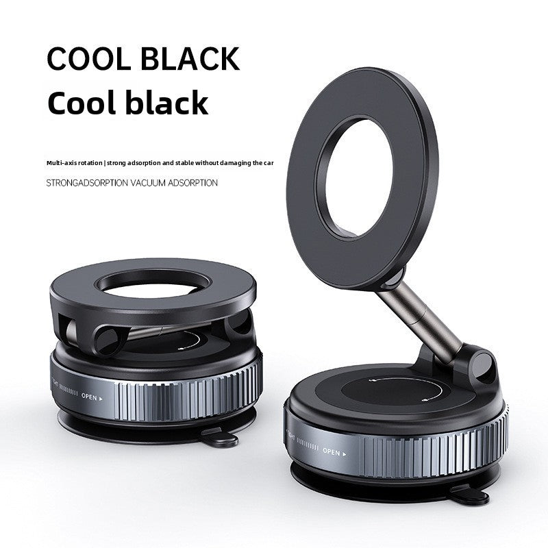 Magnetic Car Phone Holder with 360 Rotation and Suction Cup Mount