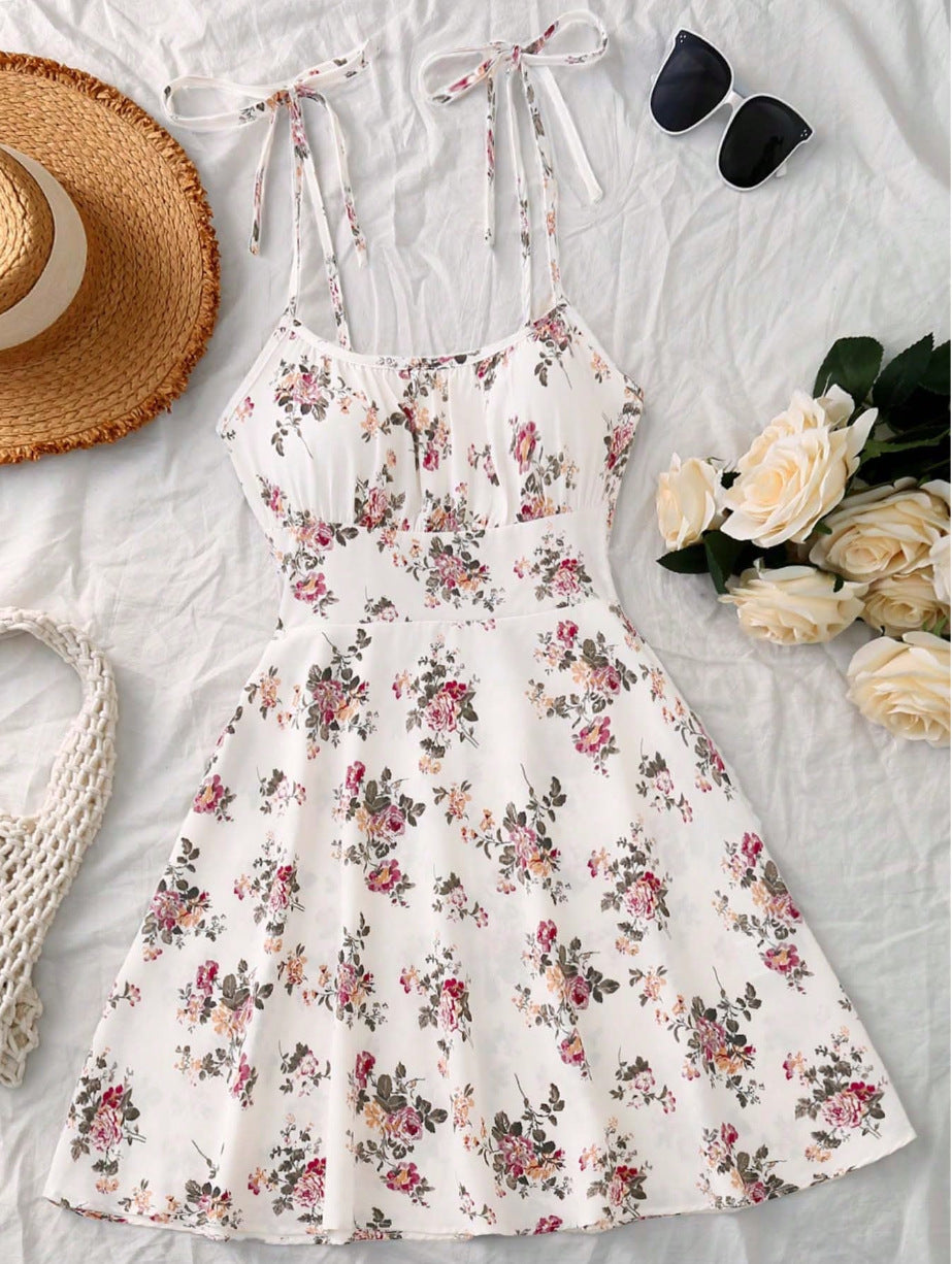 Summer Floral  Mini Dress