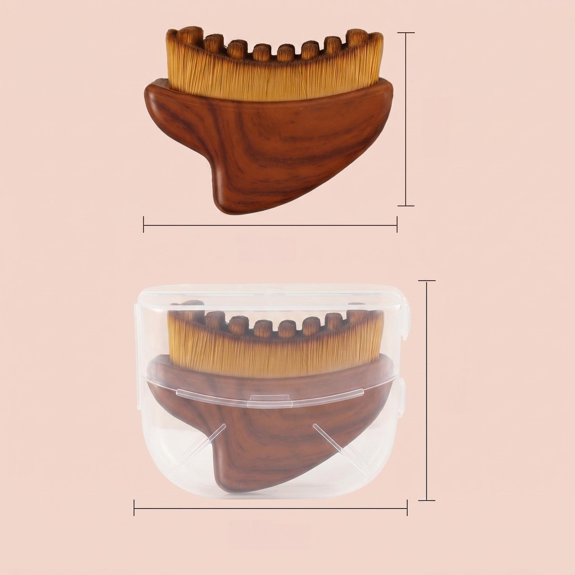 Lymphatic Contour Facial Massage Brush