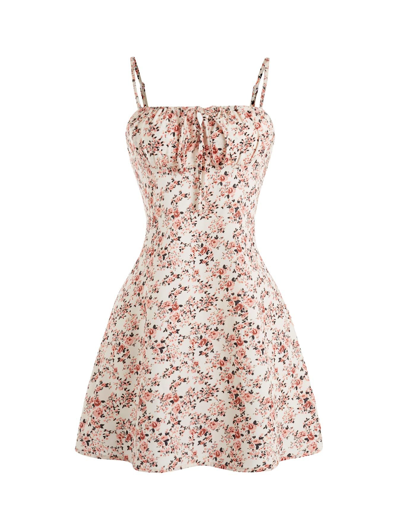 Summer Floral  Mini Dress