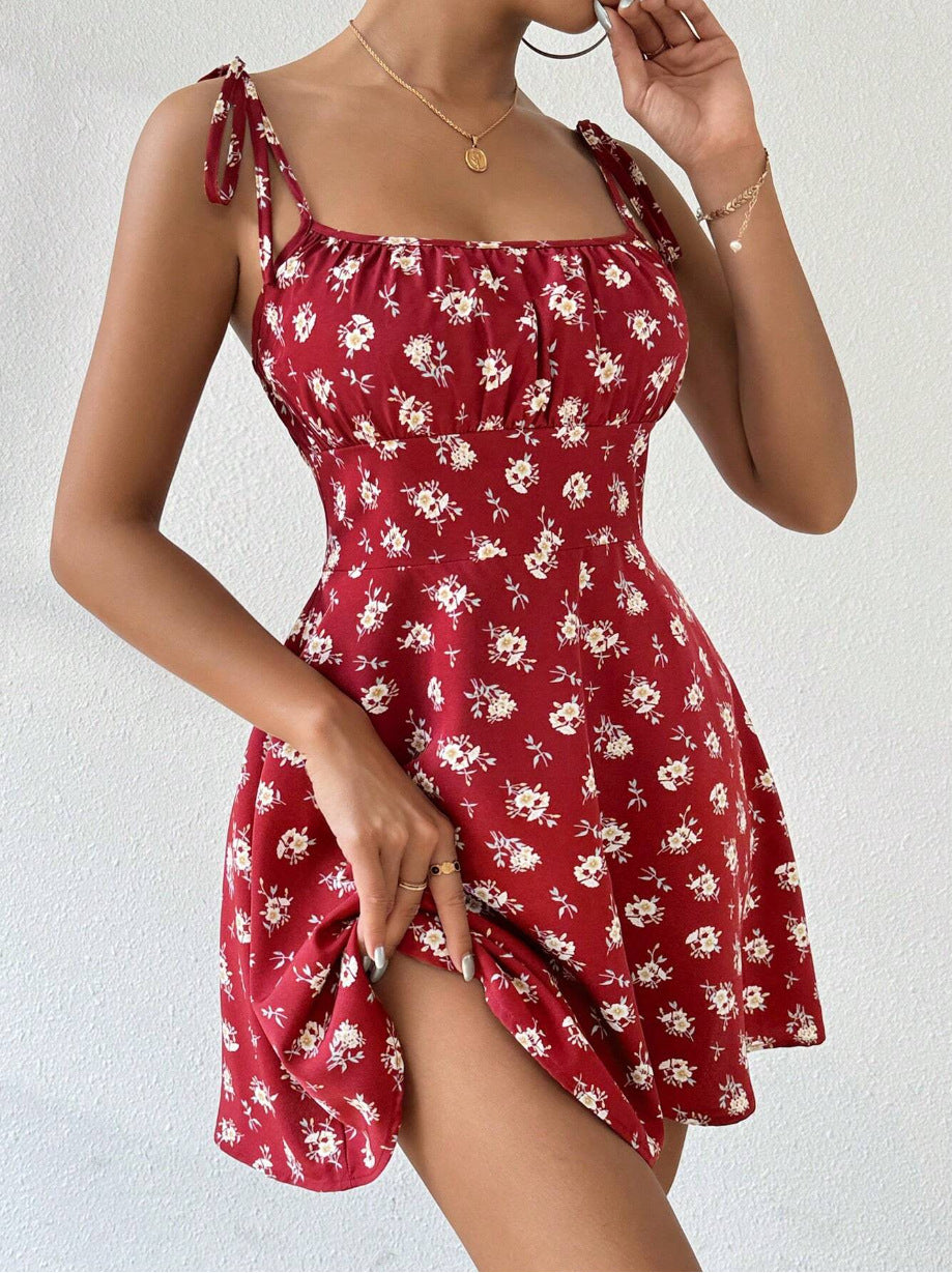 Summer Floral  Mini Dress