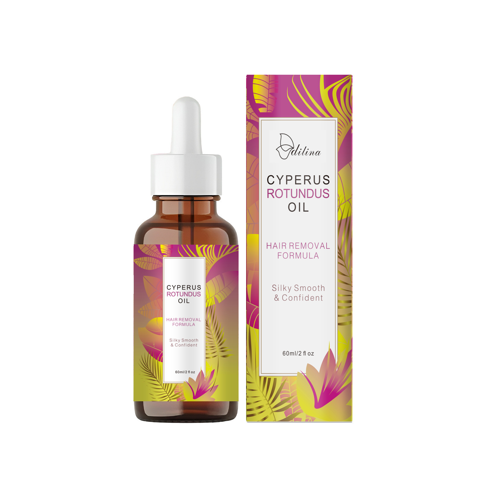 Cyperus Rotundus Hair Removal Essential Oil – 60ml