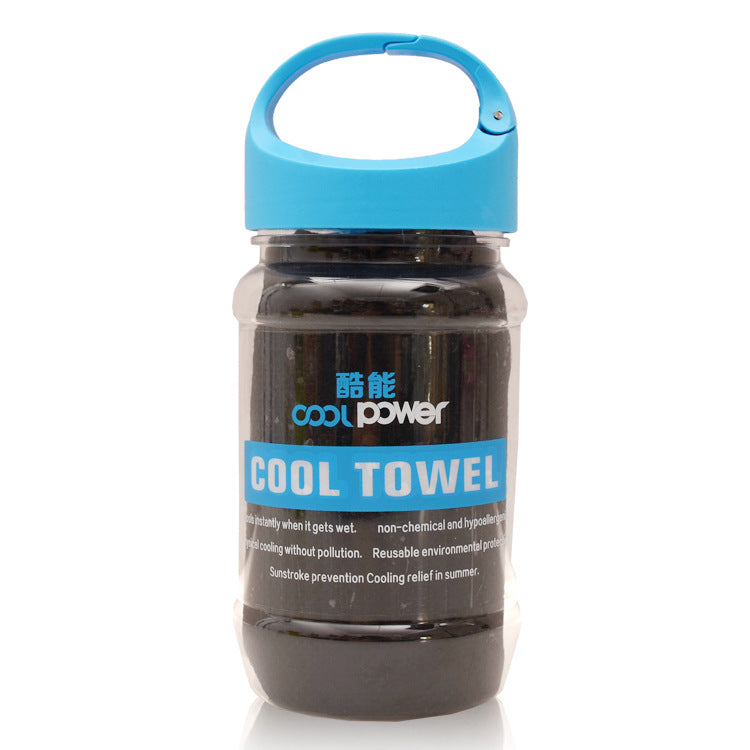 Instant cooling towel