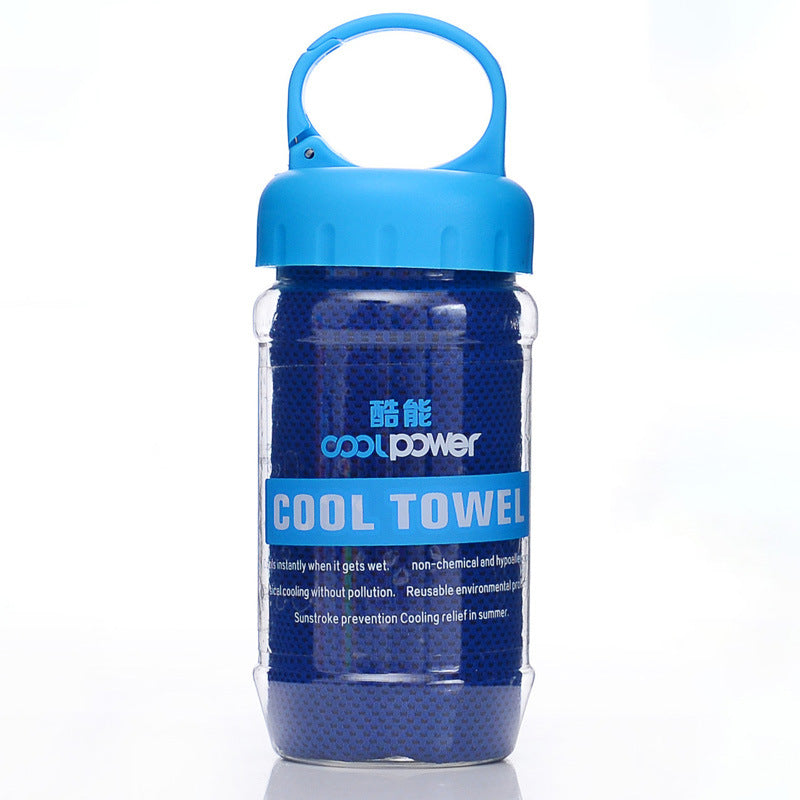 Instant cooling towel