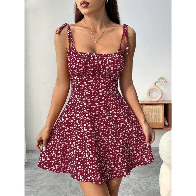 Summer Floral  Mini Dress