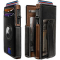 Magnetic Flip RFID Protection Mens Wallet