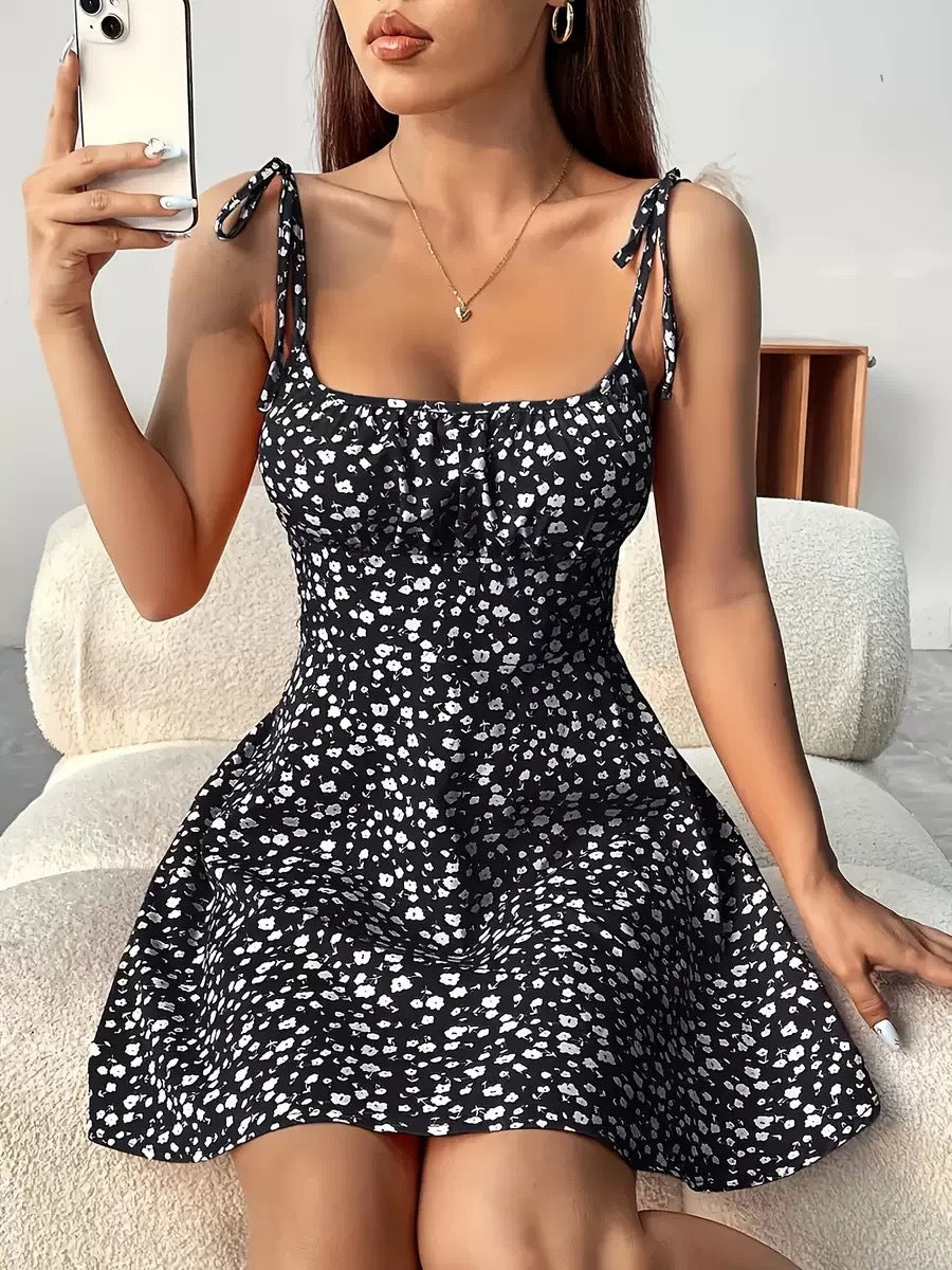 Summer Floral  Mini Dress