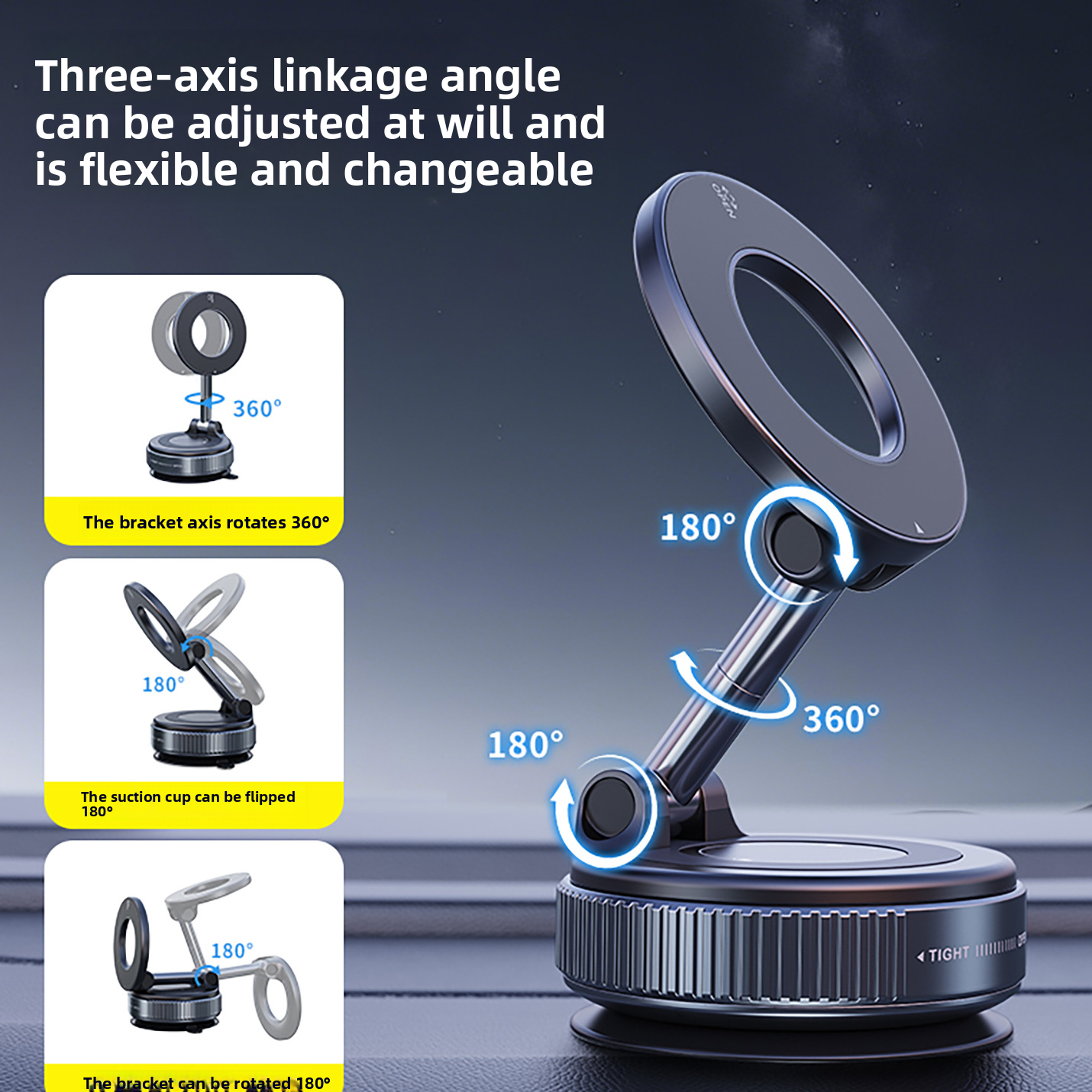 Car Magnetic Phone Holder Mount