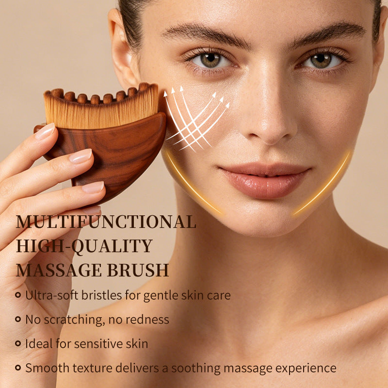 Lymphatic Contour Facial Massage Brush