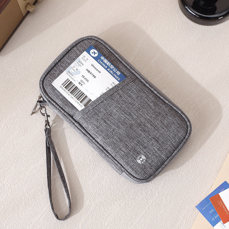 Water-Resistant Oxford Passport Holder