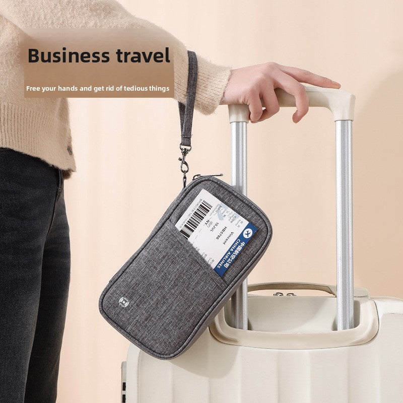 Water-Resistant Oxford Passport Holder