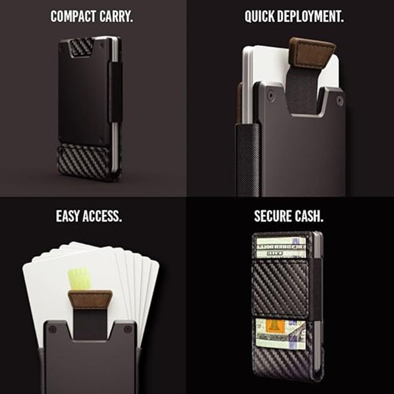 Ultra-Thin Genuine Leather Card Wallet