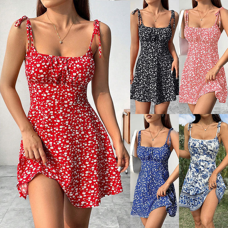 Summer Floral  Mini Dress